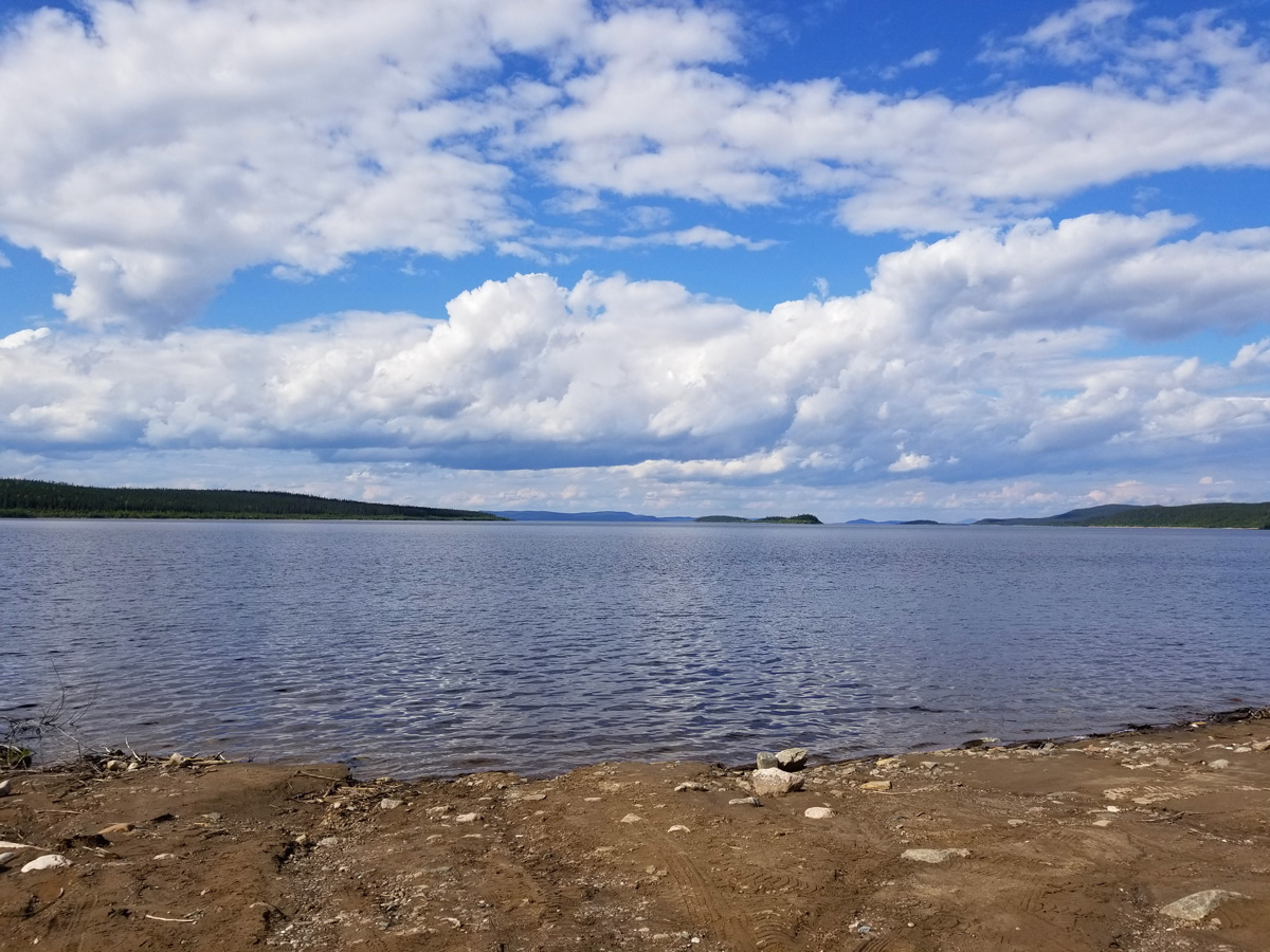 Aguas de la Reserva Manicouagan