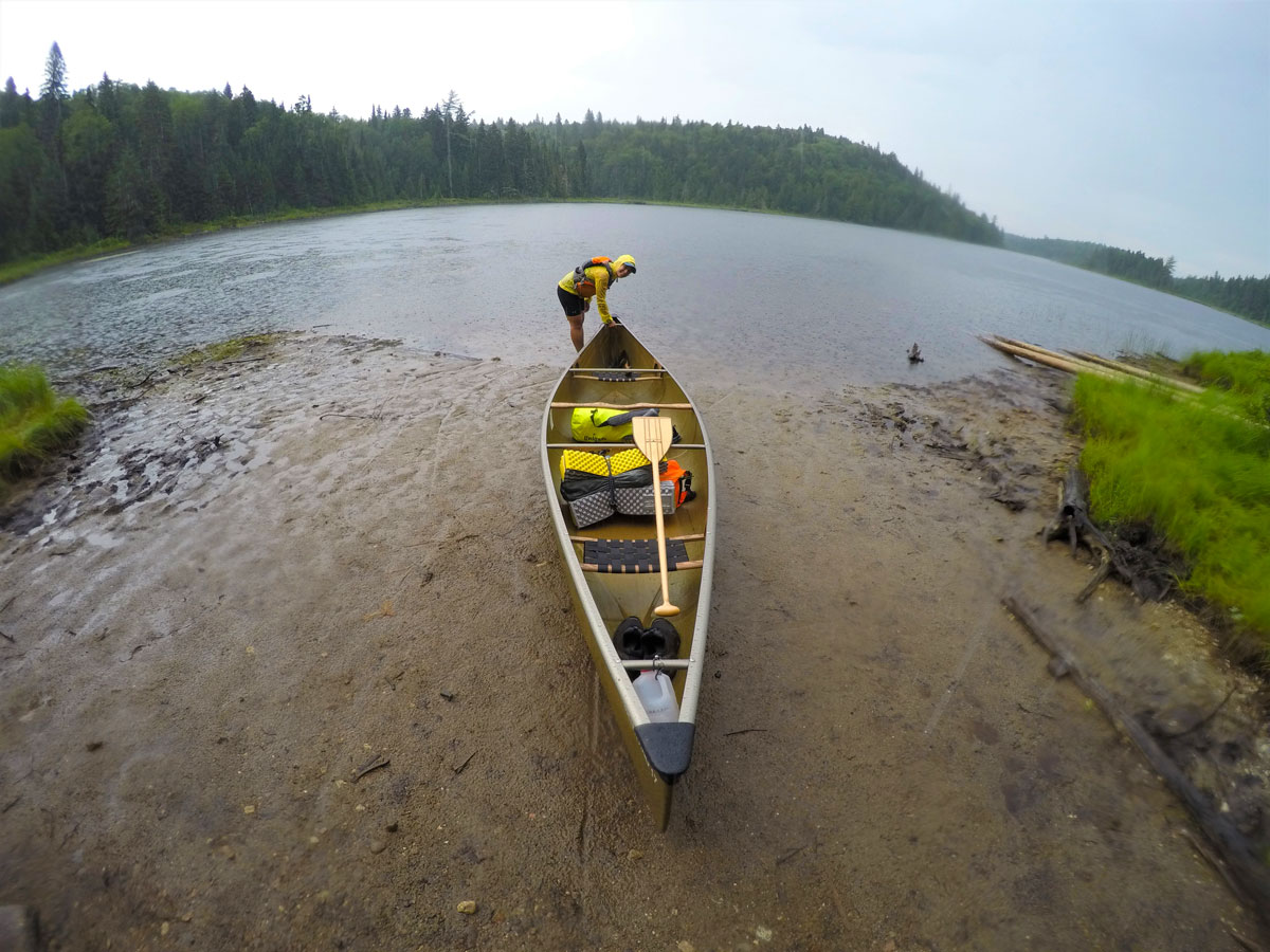 Otro portage listo en La Mauricie