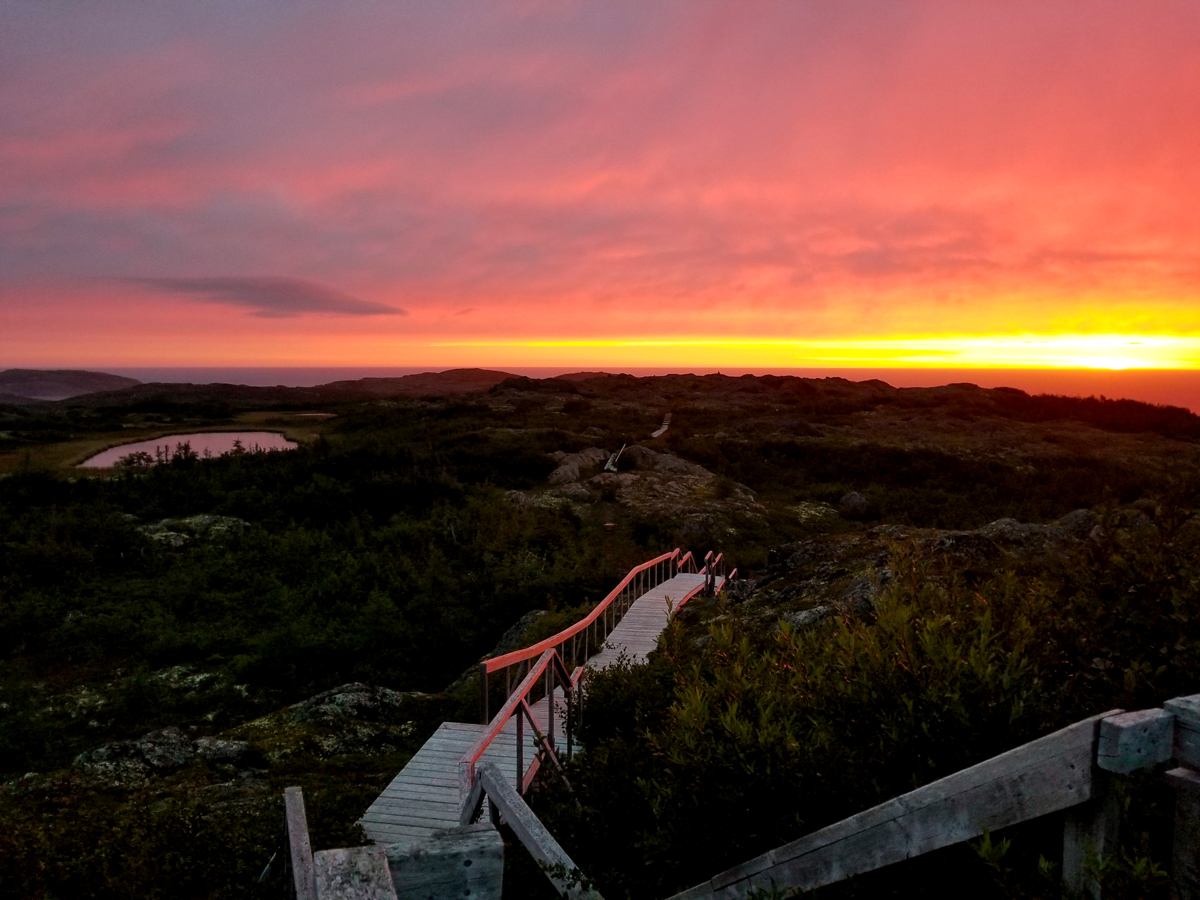 Amanecer en St Lewis, Labrador