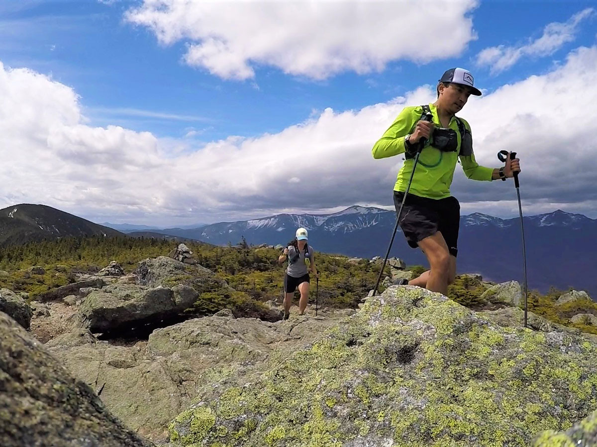 Cima de Monte Hight, Monte Washington en el fondo